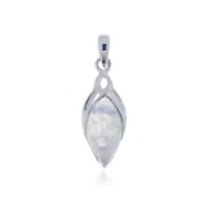 Rainbow Moonstone Symbol pendant model P9-064