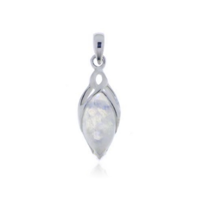 Rainbow Moonstone Symbol pendant model P9-064