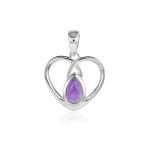 Amethyst Symbol pendant model P9-072