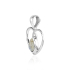 Regenboog Maansteen Symbool hanger model P9-072