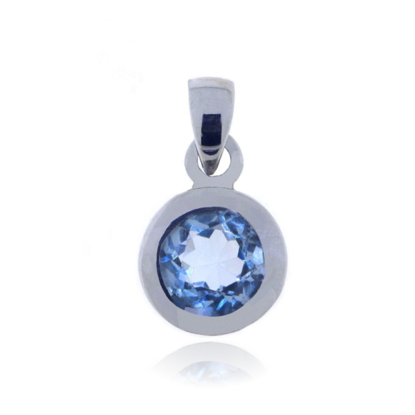 Blue Topaz Pendant model P9-106