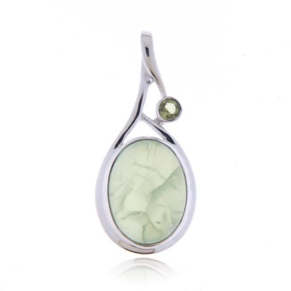 Prehnite Pendant model P9-115