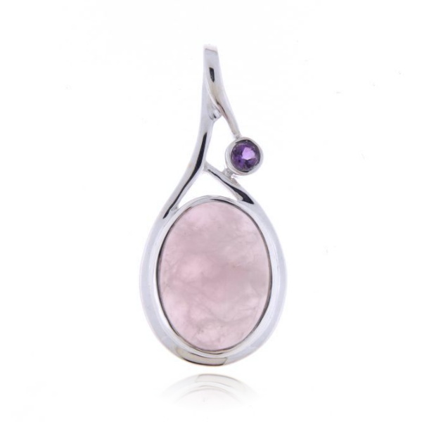 Rose Quartz Pendant model P9-115