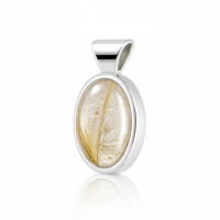 Rutilated Quartz Pendant model P9-120