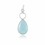 Chalcedony Aqua Pendant model P9-123