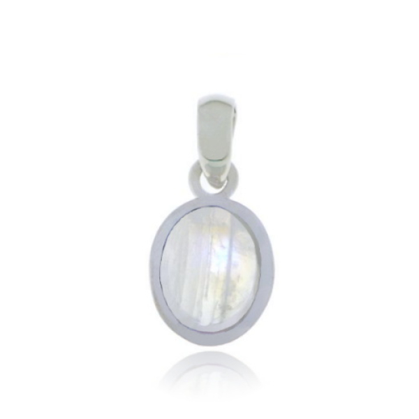 Rainbow Moonstone Pendant model P9-125
