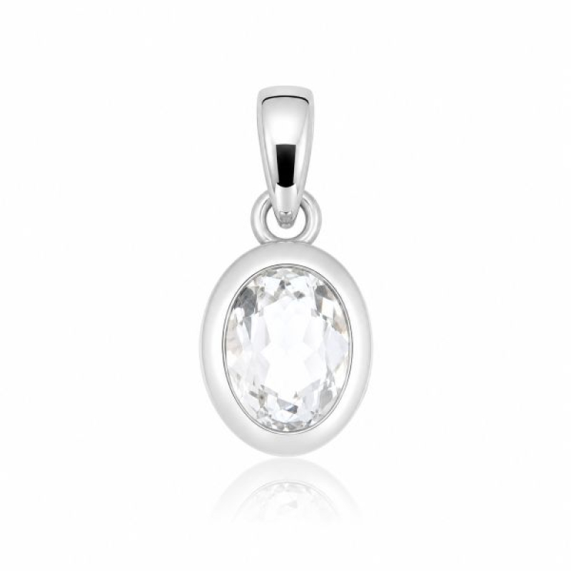 Rock Crystal Pendant model P9-130