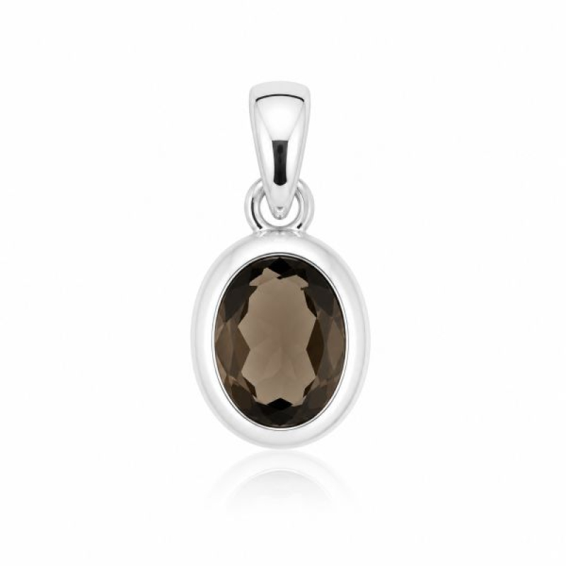 Smoky Quartz Pendant model P9-130
