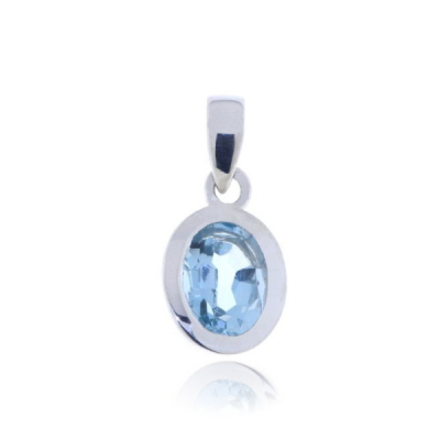 Blue Topaz Pendant model P9-130