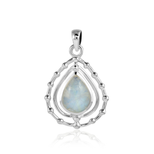 Rainbow Moonstone Pendant model P9-140