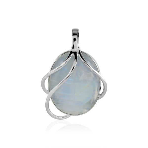 Rainbow Moonstone Pendant model P9-151-0
