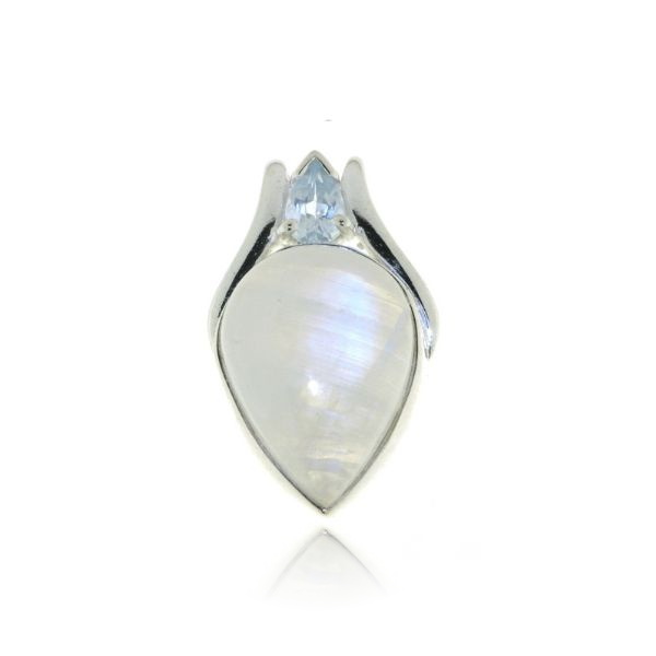 Rainbow Moonstone Pendant model P9-153