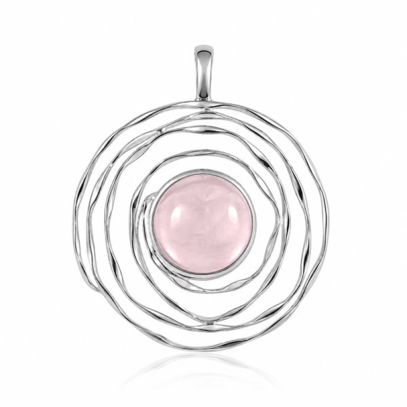 Rose Quartz Pendant model P9-155
