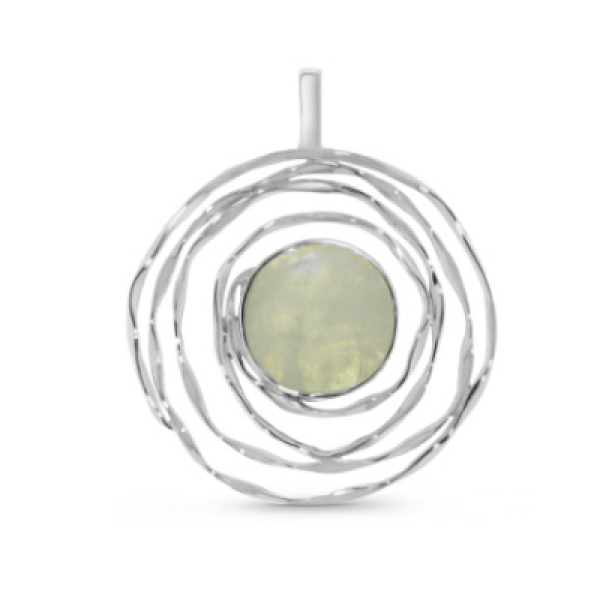 Rainbow Moonstone Pendant model P9-155