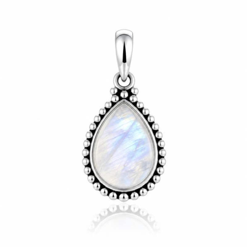 Rainbow Moonstone Pendant model P9-157