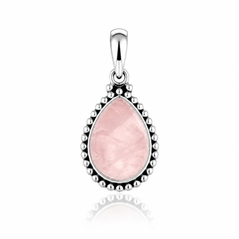 Rose Quartz Pendant model P9-157