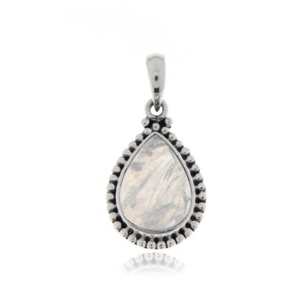 Rainbow Moonstone Pendant model P9-157