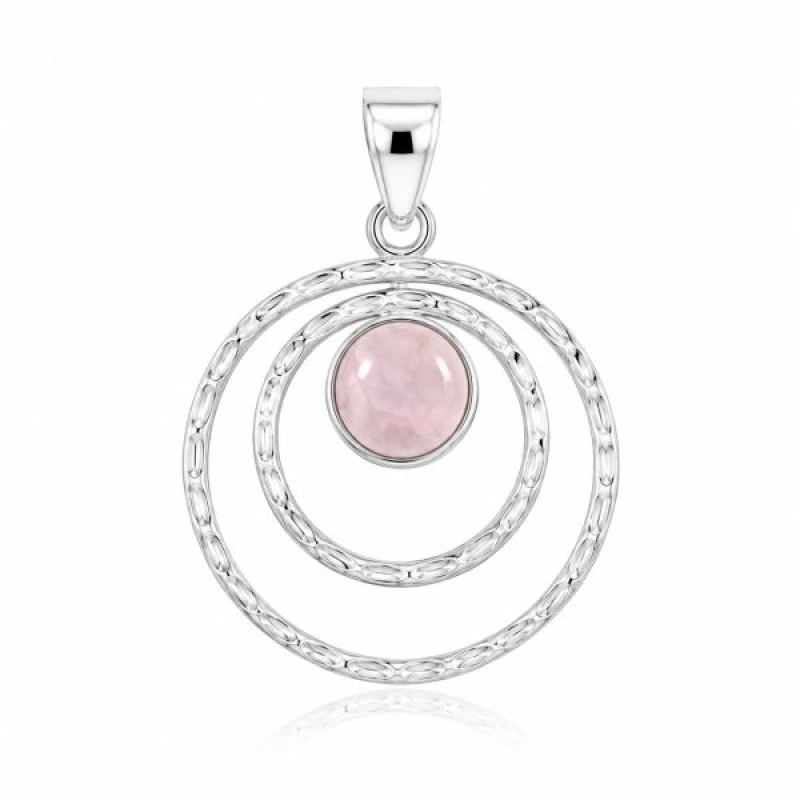 Rose Quartz Pendant model P9-158