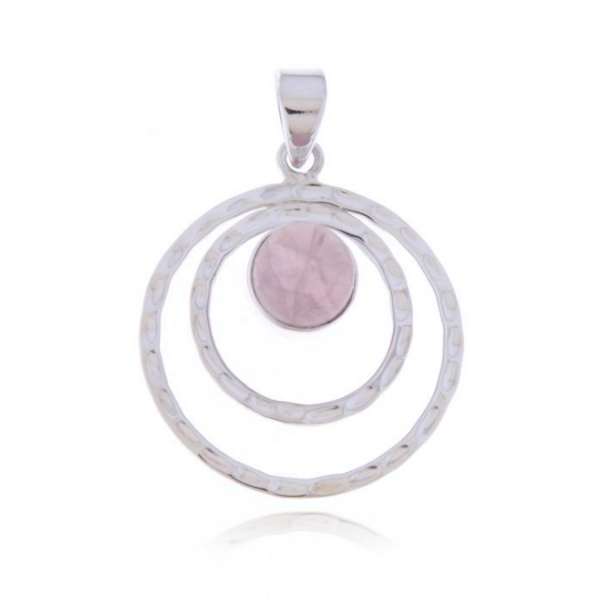 Rose Quartz Pendant model P9-158
