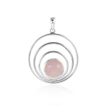 Rose Quartz Pendant model P9-182