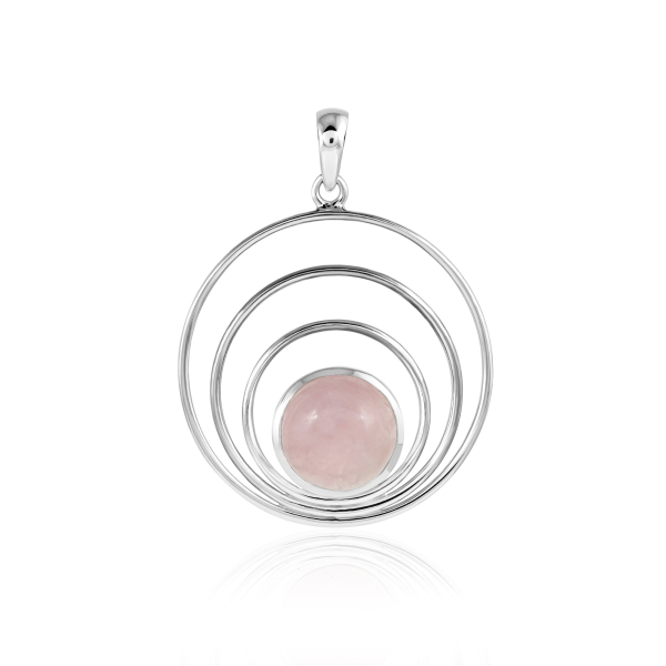 Rose Quartz Pendant model P9-182