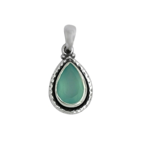 Chalcedony aqua Pendant model P6-033