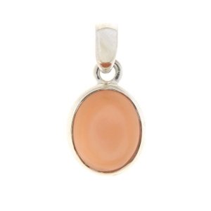 Moonstone, peach Pendant model P9-125