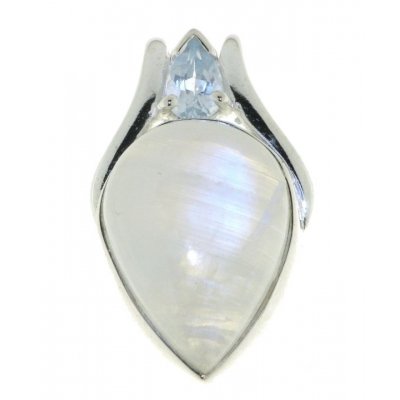 Rainbow Moonstone Pendant model P9-153