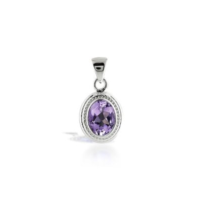 Amethyst Pendant model P6-011