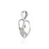 Rainbow Moonstone Symbol pendant model P9-072