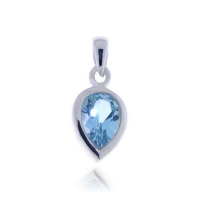 Blue Topaz Pendant model P9-138