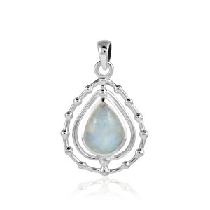 Rainbow Moonstone Pendant model P9-140