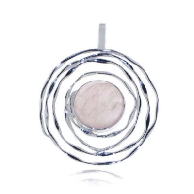 Rose Quartz Pendant model P9-155