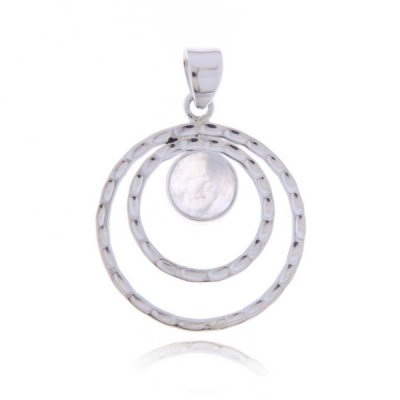 Rainbow Moonstone Pendant model P9-158
