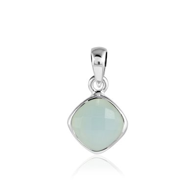 Chalcedony aqua Pendant model P9-183