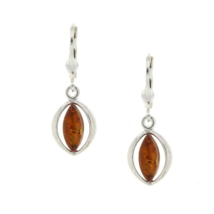 Amber Hanging earring model E2-006