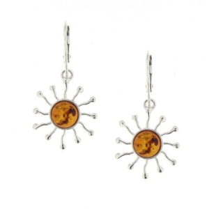 Amber Hanging earring model E2-021