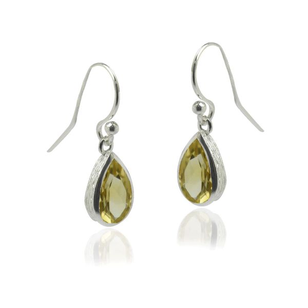 Citrine Hanging earring model E5-006