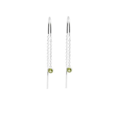 Peridot Hanging earrings E5-053