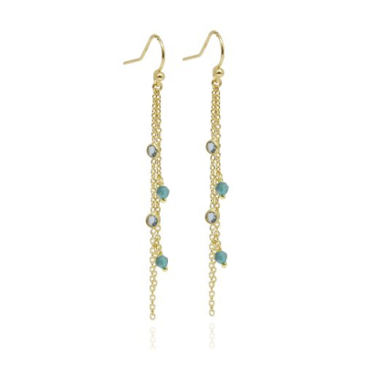 Apatite Hanging earring model E5g-052