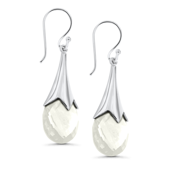 Regenboog Maansteen Oorhanger model E6-053