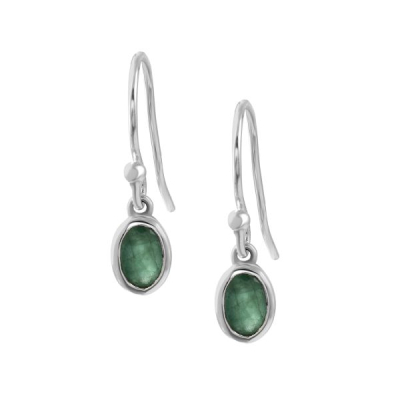 Emerald Hanging earring model E7-019