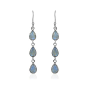  Rainbow Moonstone Hanging earring model E9-113