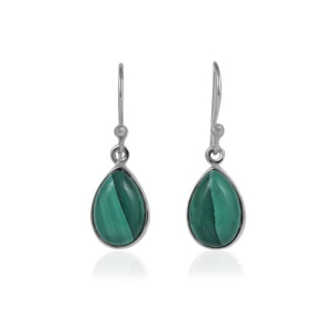 Malachite Hanging earring model E9-118