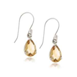 Citrine Hanging earring model E1-002 Citrine Hanging earring model E1-002