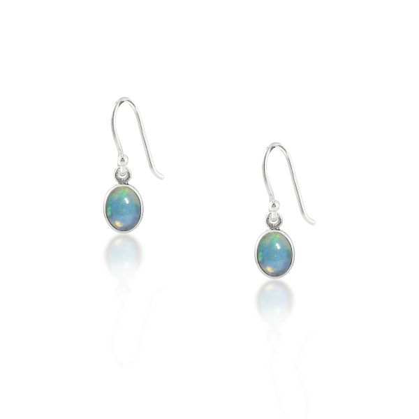 Opal, Ethiopian Hanging earring model E1-003