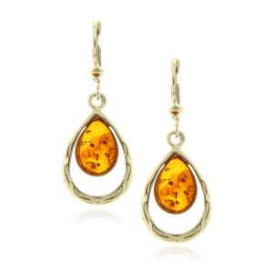 Amber Hanging earring model E2-005 Amber Hanging earring model E2-005
