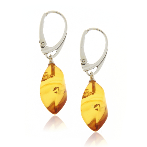 Amber Hanging earring model E2-008