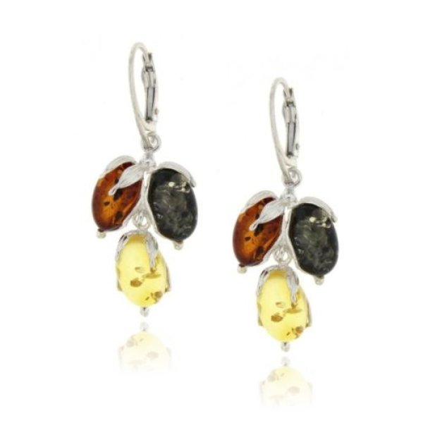 Amber Hanging earring model E2-017