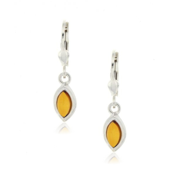 Amber Hanging earring model E2-022